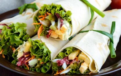 Grilled Vegetable Hummus Wrap – Healthy and Easy to Cook Recipe