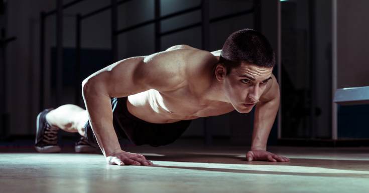 Pushups Doing