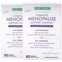 Nature's Bounty Optimal Solutions Complete Menopause Support Complex