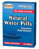 Sundown Natural Water Pill