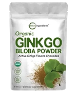 Organic Ginkgo Biloba Powder
