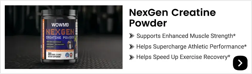 WOW MD nexgen creatine powder
