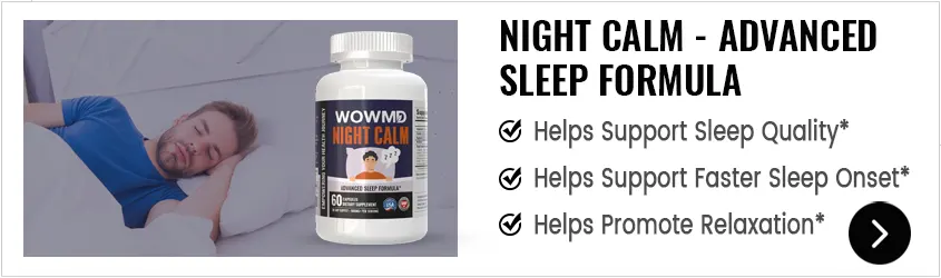 WOWMD Night Calm Advanced Sleep Formula