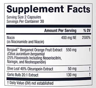 1MD CholestMD Supplement Facts