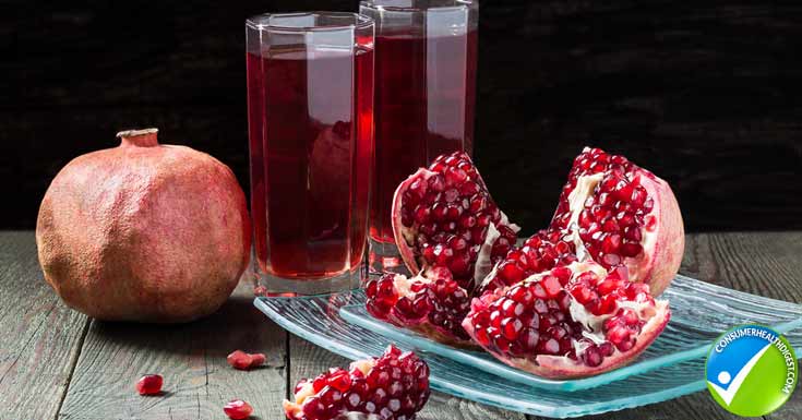 9. Pomegranate Juice.