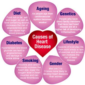 Image result for causes of coronary heart disease