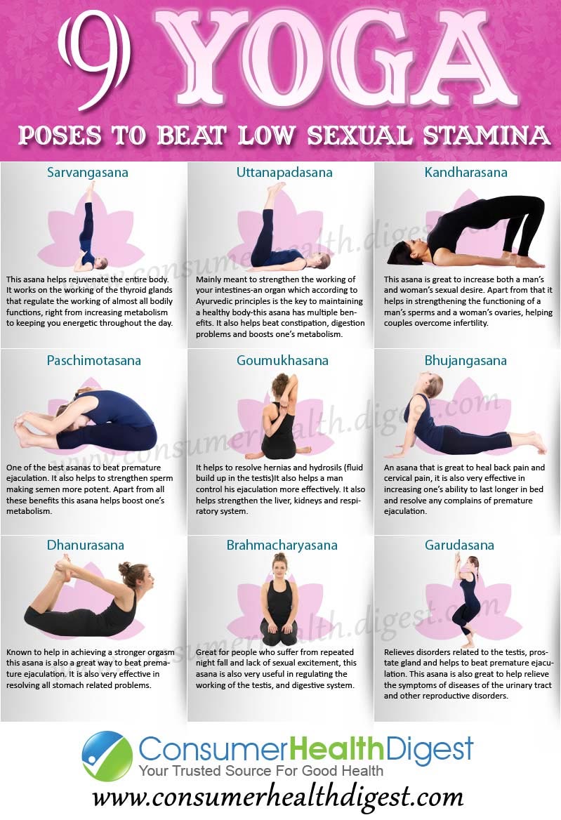 Yoga Poses To Boost Low Sexual Stamina