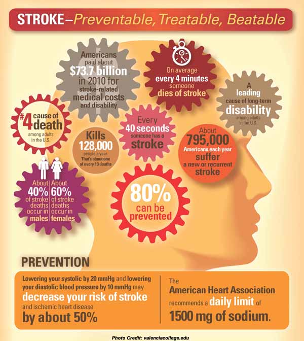 Causes Of Stroke Chart