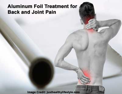 Aluminum Foil Treatment for Back and Joint Pain