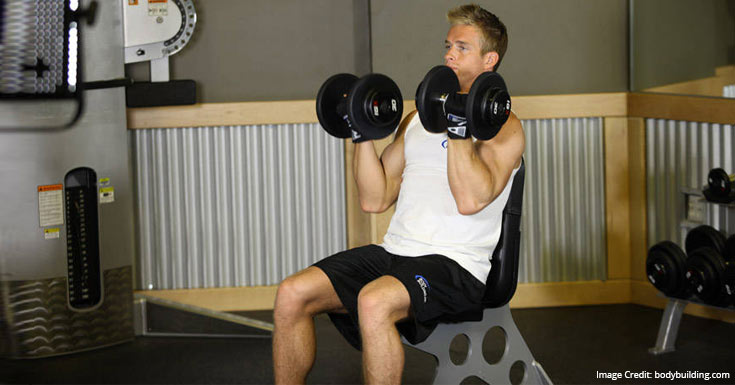 Arnold Dumbbell Press