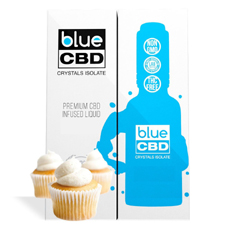 Vanilla Cupcake Blue CBD Crystal Review