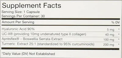 Smarter Nutrition Curcumin supplements facts