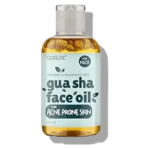 Ouiloe Gua Sha Facial Oil for Acne Prone Skin