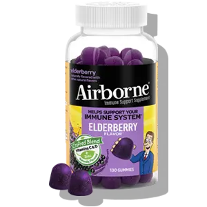 airborne elderberry + zinc & vitamin c gummies