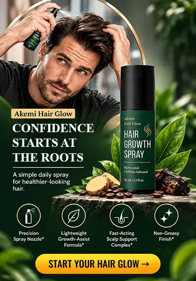 Akemi Hair Glow Hair Growth Spray
