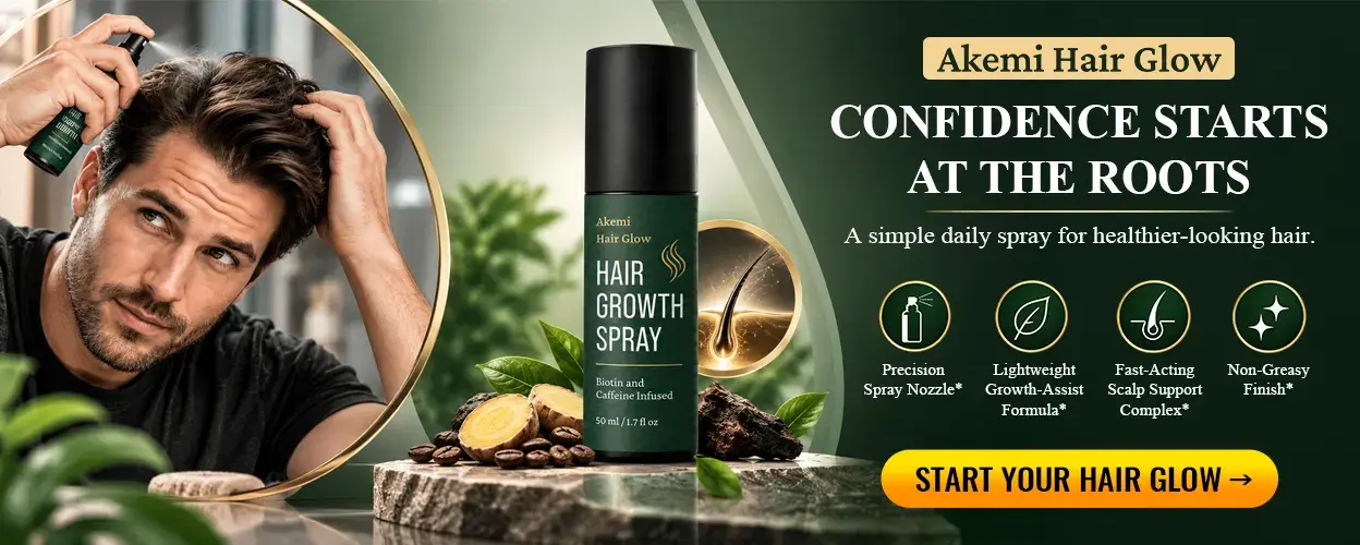 Akemi Hair Glow Hair Growth Spray
