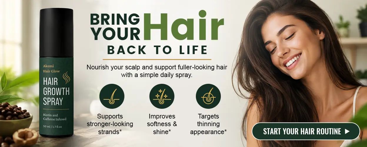 Akemi Hair Glow Hair Growth Spray