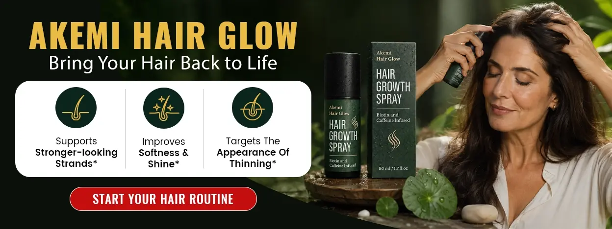 Akemi Hair Glow Hair Growth Spray