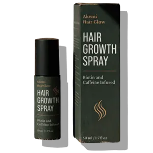 Spray capillaire Akemi Hair Glow pour la croissance des cheveux