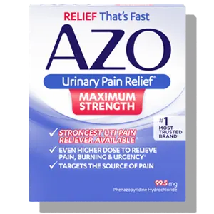 azo urinary pain relief maximum strength