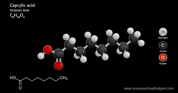best caprylic acid supplement for gut and digestive health