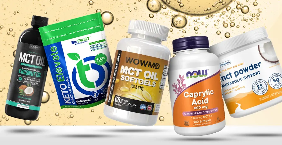 6 Best Caprylic Acid Supplements of 2026 That Actually Work