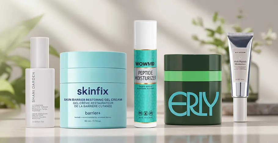 14 Best Peptide Moisturizers 2026, Dermatologist Reveals