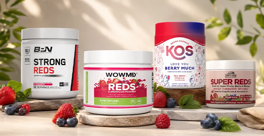 5 Best Reds Superfood Powders 2026: Expert-Reviewed Picks for Daily Vitality