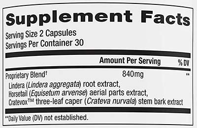 better bladder control supplement facts