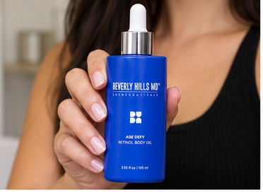 beverly hills md age defy retinol body oil tester 1