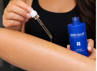 beverly hills md age defy retinol body oil tester 2