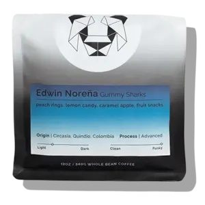 Tiburones de goma de Black & White Coffee Roasters