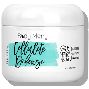 body merry cellulite defense gel-cream - anti cellulite body treatment for firming & toning