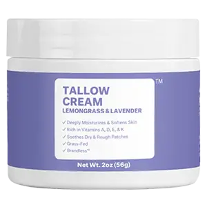 Talgcreme mit Zitronengras und Lavendel