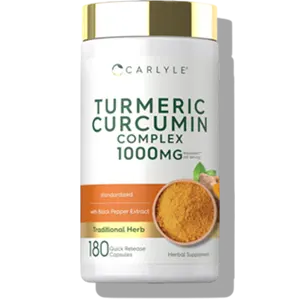 Carlyle Turmeric Curcumin with Black Pepper