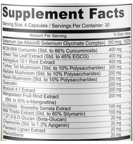 Información sobre el suplemento Cell Stop