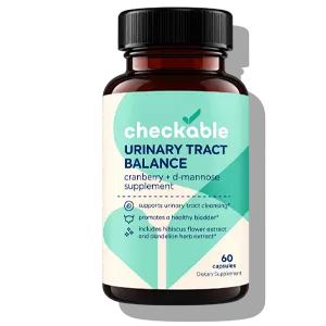Checkable® Urinary Tract Balance — D-Mannose & Cranberry Supplement