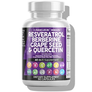 clean nutraceuticals resveratrol berberine grape seed extract quercetin