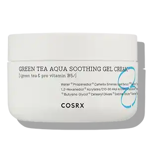 cosrx hydrium green tea aqua soothing gel cream