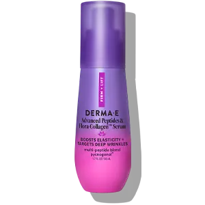 DERMA E Advanced Peptides and Flora-Collagen Serum