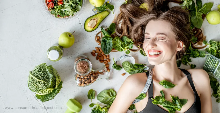 Good diet supports healthy hair growth and overall well-being