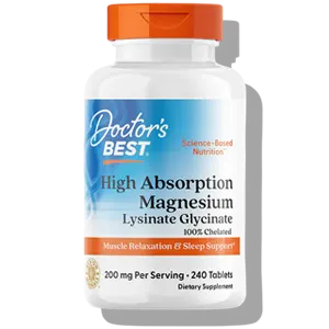 doctor's best high absorption magnesium glycinate lysinate