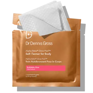dr. dennis gross alpha beta glow pad self-tanner