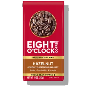 Café en grains entiers noisette Eight O'Clock Coffee