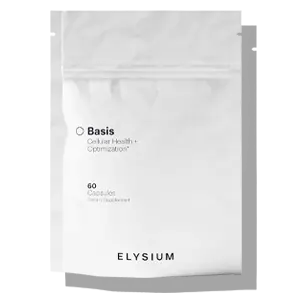 elysium basis nr pterostilbene nad plus supplement for cellular aging reviews