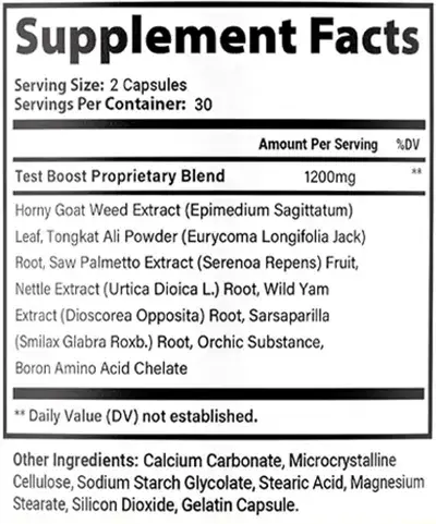 erecPower-Nahrungsergänzungsmittel – Fakten