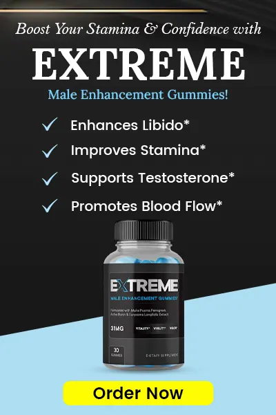 Gummies pour l'amélioration extrême des performances masculines