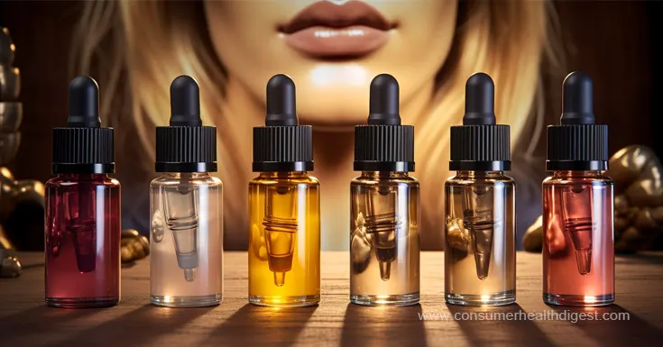 Aceite facial para arrugas profundas y flacidez de la piel