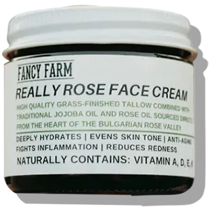 fancy farm skincare really rose face cream
