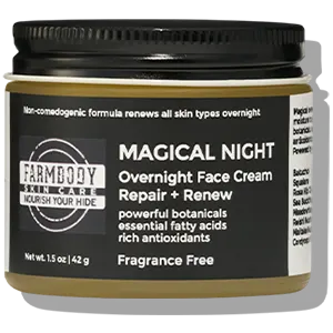 farmbody magical night whipped tallow cream with bakuchiol